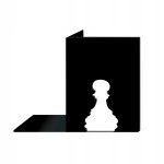 Buchstützen Schachfigur Bauer p63