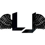 Buchstützen Flügel Metall 2 Stück p77