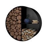 Kaminholzständer Big Barrel fi 70 cm