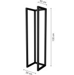 Kaminholzständer / Kaminholzregal Wand - Image 3