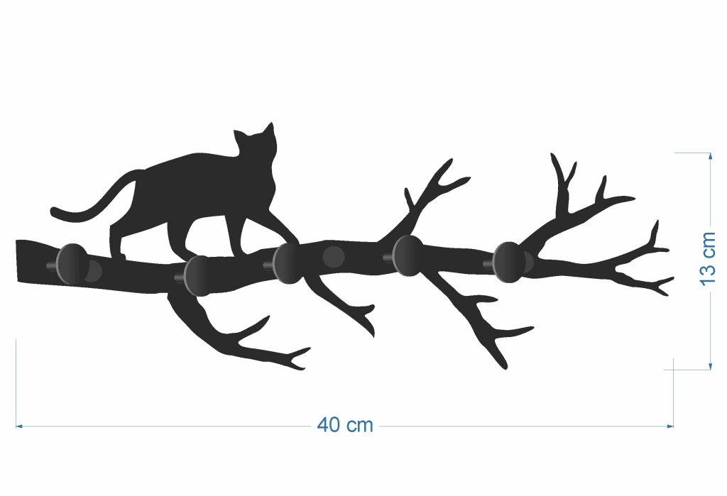Kleiderhaken Zweigstelle 40 cm - Image 5
