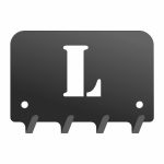 Wieszak metalowy na klucze WIE207 LITERKA L 10cm