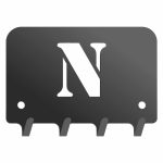 Wieszak metalowy na klucze WIE209 LITERKA N 10cm