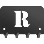 Wieszak metalowy na klucze WIE212 LITERKA R 10cm