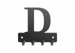 Wieszak metalowy na klucze WIE221 LITERKA D 10cm