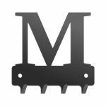 Wieszak metalowy na klucze WIE231 LITERKA M 10cm