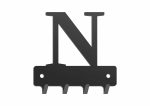 Wieszak metalowy na klucze WIE232 LITERKA N 10cm