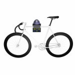 Fahrrad Wandhalterung mit extra Regal für Schuh- und Helmablage - Image 2