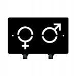 Handtuchhalter Er Sie 2 WIE072 22 cm