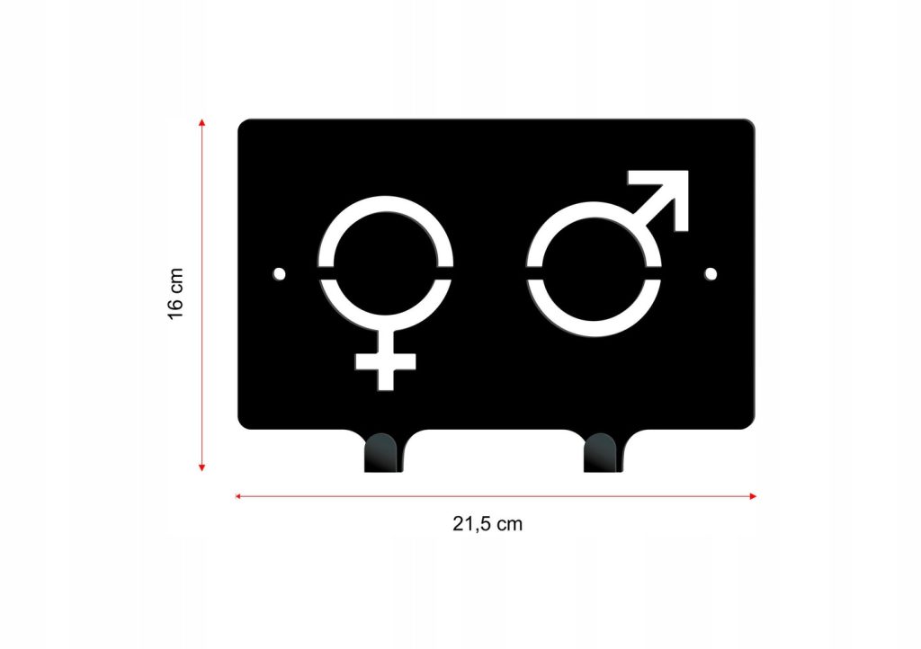 Handtuchhalter Er Sie 2 WIE072 22 cm - Image 3