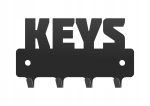 Wieszak metalowy na klucze keys WIE140 10cm
