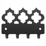 Wieszak metalowy na klucze Maroko 10 cm