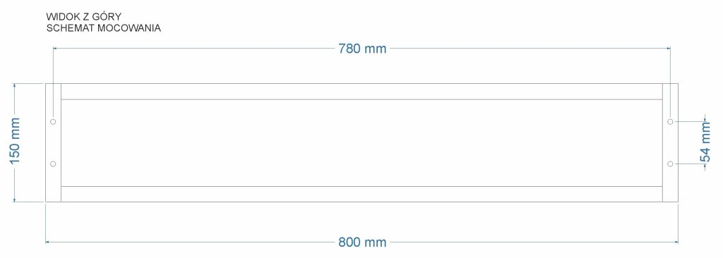 Decken-Handtuchhalter doppelt L - Image 5