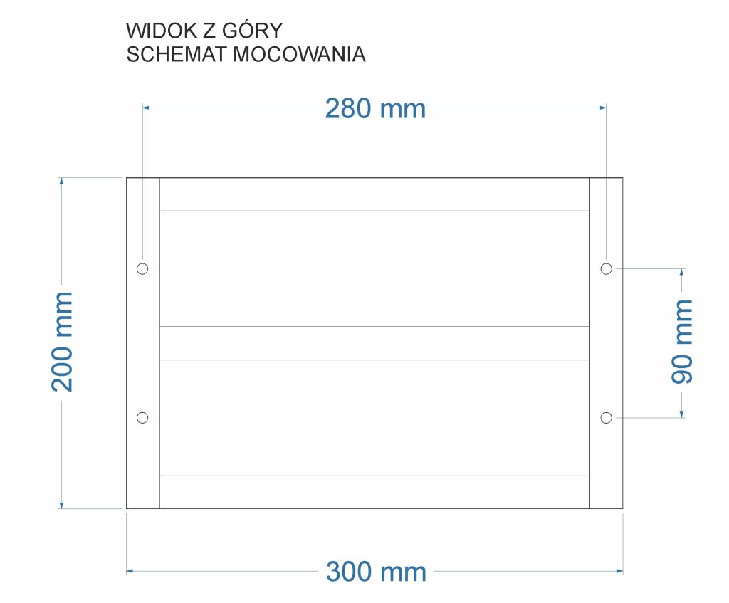 Decken-Handtuchhalter Long dreifach Edelstahl XS - Image 6