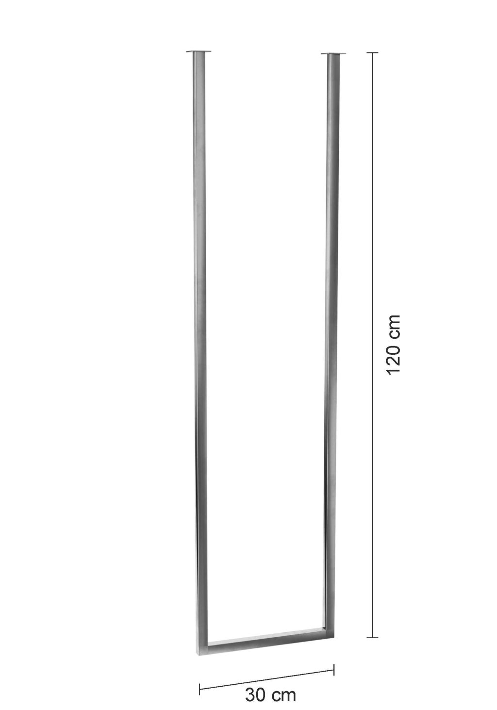 Decken-Handtuchhalter einzeln Chrom XS - Image 3