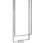 Decken-Handtuchhalter doppelt Edelstahl poliert Chrom M