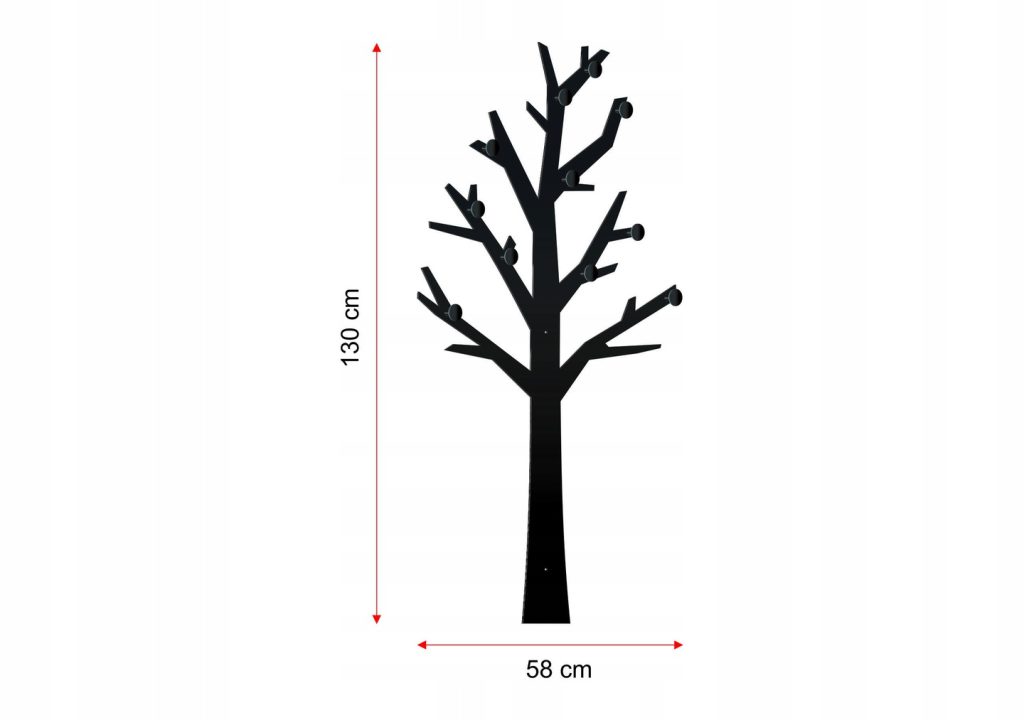 Kleiderhaken Baum 130 cm - Image 7