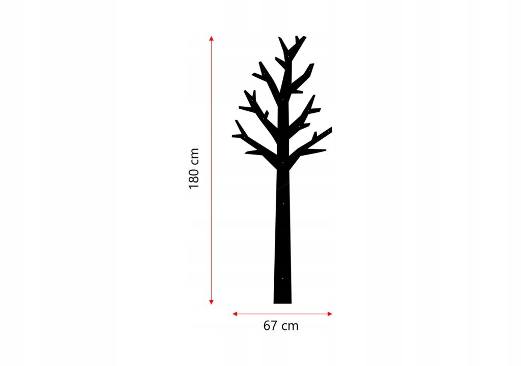 Kleiderhaken Baum 180 cm - Image 7