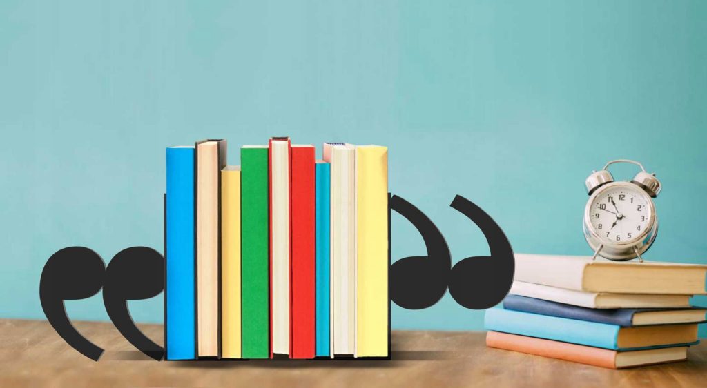 Buchstützen Anführungszeichen Metall 2 Stück p80 - Image 3