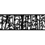 Zweiflügeliges Einfahrtstor Serena 400×120 cm