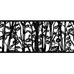 Zweiflügeliges Einfahrtstor Serena 400×150 cm