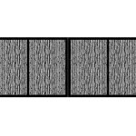 Zweiflügeliges Einfahrtstor Maura 400×150 cm