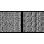 Zweiflügeliges Einfahrtstor Maura 400×170 cm