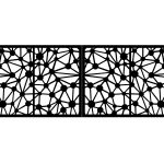 Zweiflügeliges Einfahrtstor Noemi 400×150 cm