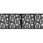 Zweiflügeliges Einfahrtstor Coletta 400×120 cm