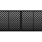 Zweiflügeliges Einfahrtstor Dina 400×170 cm