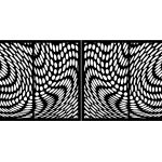 Zweiflügeliges Einfahrtstor Cornelia 400×170 cm