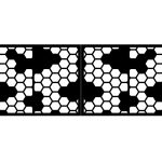 Zweiflügeliges Einfahrtstor Isabella 400×150 cm