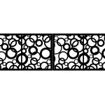 Zweiflügeliges Einfahrtstor Felicia 400×120 cm