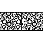 Zweiflügeliges Einfahrtstor Felicia 400×150 cm