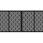 Zweiflügeliges Einfahrtstor Kenza 400×170 cm