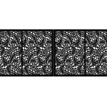 Zweiflügeliges Einfahrtstor Lisa 400×150 cm