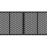 Zweiflügeliges Einfahrtstor Giulia 400×170 cm