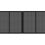 Zweiflügeliges Einfahrtstor Caterina 400×170 cm