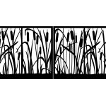 Zweiflügeliges Einfahrtstor Diana 400×170 cm