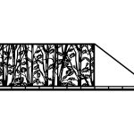 Schiebetor Serena 600×170 cm