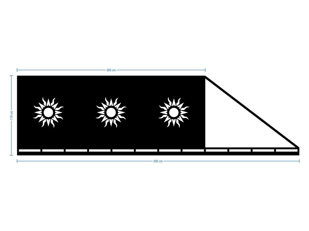 Schiebetor Gaia 600×170 cm - Image 2