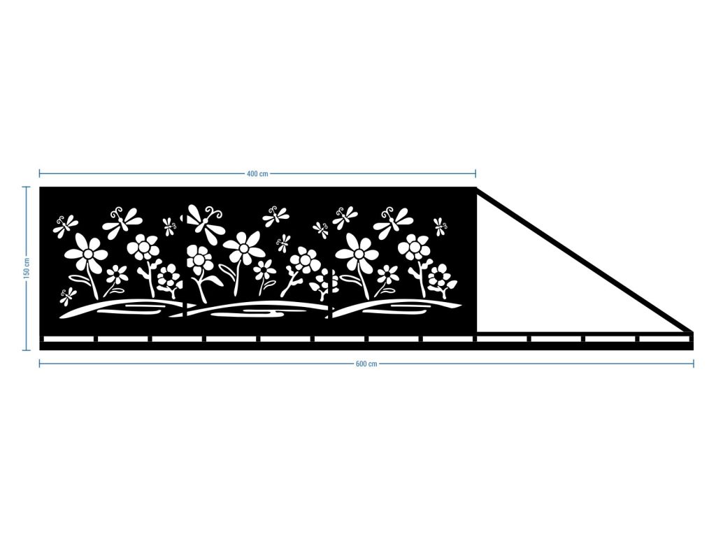 Schiebetor Terina 600×150 cm - Image 2