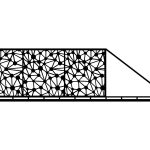 Schiebetor Noemi 600×170 cm