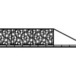 Schiebetor Coletta 400×120 cm