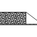Schiebetor Coletta 600×170 cm