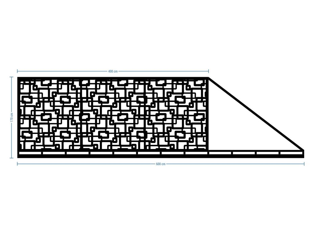 Schiebetor Coletta 600×170 cm - Image 2