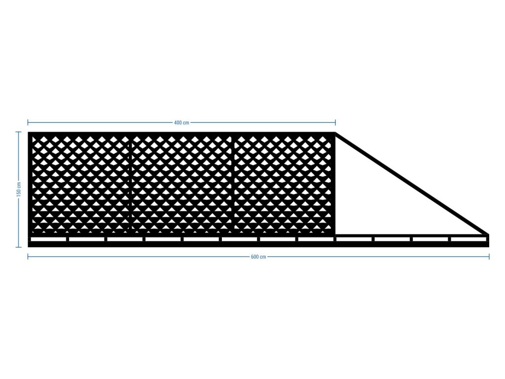 Schiebetor Dina 600×150 cm - Image 2