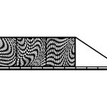 Schiebetor Cornelia 600×150 cm