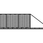 Schiebetor Nina 600×170 cm