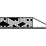 Schiebetor Isabella 400×120 cm
